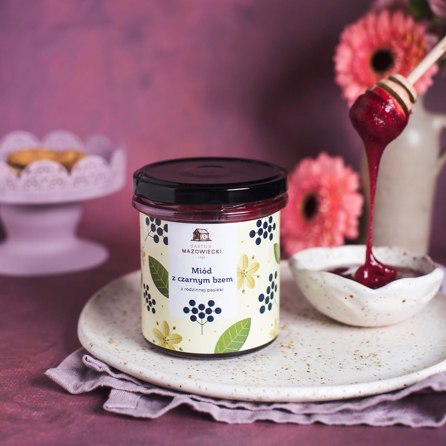Miód z czarnym bzem